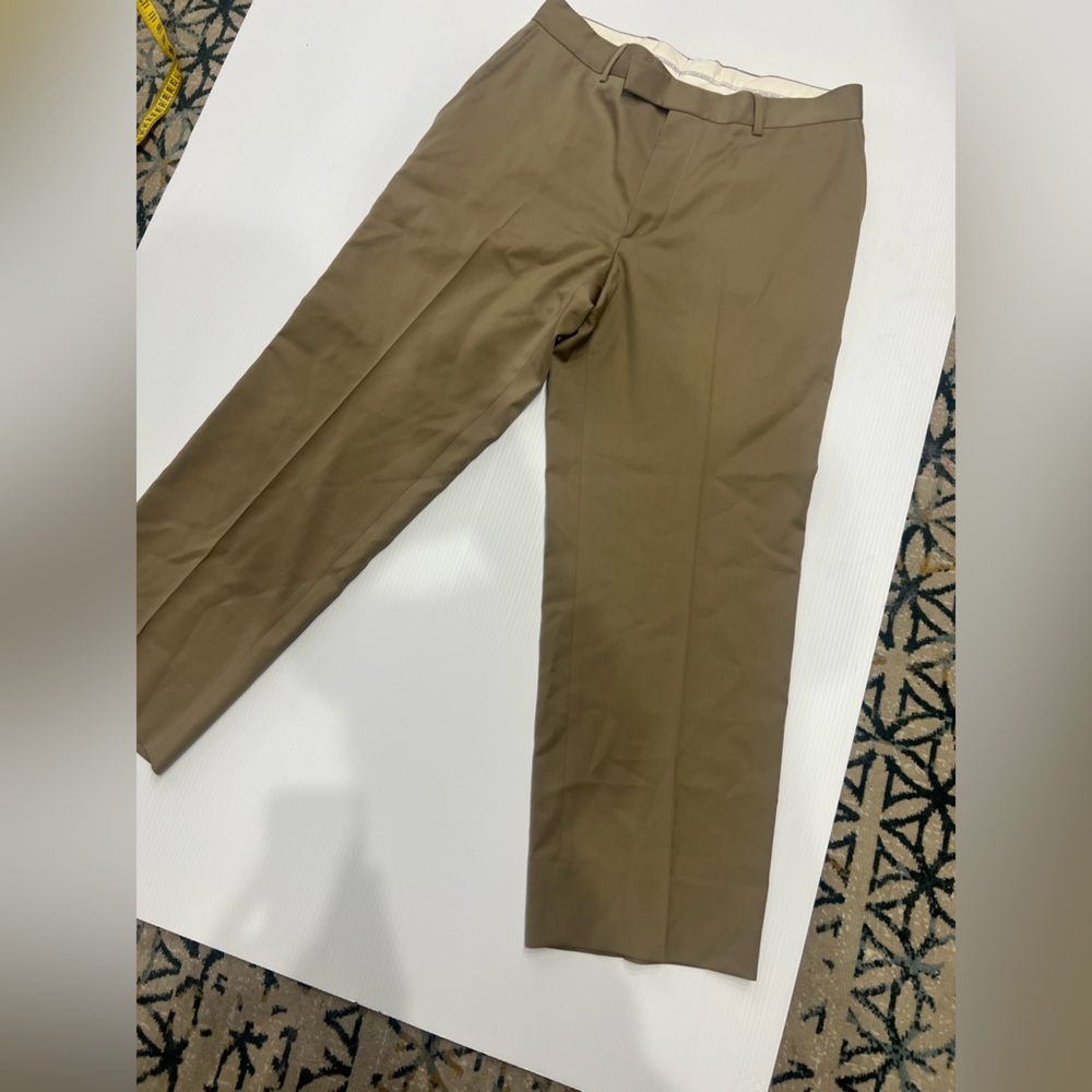 Hugo Boss Dress Pants Mens Tan B James Brown 33 R x 37 1/2